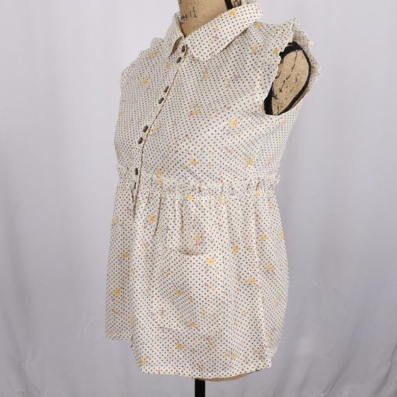 Urban Outfitters Kimchi & Blu Button Top size XS - Picture 5 of 14